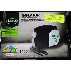 SLIME DIGITAL TIRE INFLATOR WITH AUTO SHUT OFF