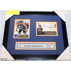 GLENN ANDERSON EDMONTON OILERS AUTHENTIC
