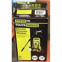 POWER-IT ELECTRIC PRESSURE WASHER,1600 PSI