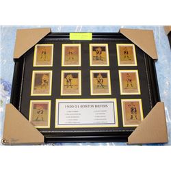 1950-1951 BOSTON BRUINS   PARTIAL TEAM MINI