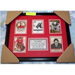 TERRY SAWCHUK #1 HOCKEY CARD COLLECTION 5 CARDS
