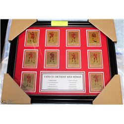 1950-1951 DETROIT RED WINGS PARTIAL TEAM MINI