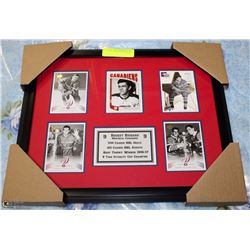 #9 ROCKET RICHARD  HOCKEY CARD COLLECTION 5 CARDS