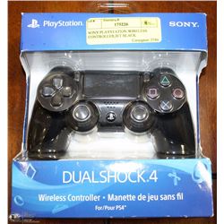 SONY PLAYSTATION WIRELESS CONTROLLER,JET BLACK