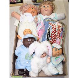 BOX OF CABBAGE PATCH DOLLS