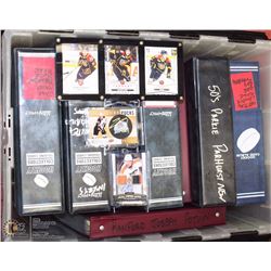 TOTE WITH ESTATE HOCKEY CARD COLLECTION INCL