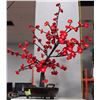 Image 1 : LIGHT UP CHERRY BLOSSOM BONSAI TREE, 30 INCH TALL