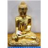 Image 1 : GOLD TONED 18" TALL BUDDHA FIGURE