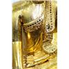 Image 2 : GOLD TONED 18" TALL BUDDHA FIGURE