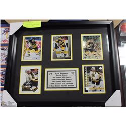 #77 RAY BOURQUE HOCKEY CARD COLLECTION 5 CARDS