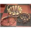 Image 1 : VINTAGE LOOK METAL TRICYCLE PLANTER