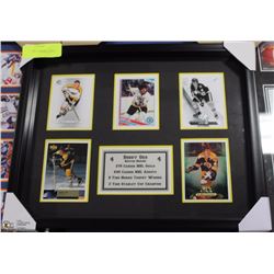 #4 BOBBY ORR  HOCKEY CARD COLLECTION 5 CARDS