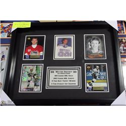 #99 WAYNE GRETZKY  HOCKEY CARD COLLECTION 5 CARDS