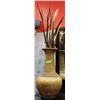 Image 1 : LARGE CLAY VASE, 26” HIGH