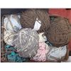 Image 1 : XLARGE FLAT OF ACRYLIC & WOOL CROCHETING WOOL