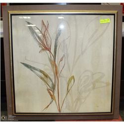 WATER ART FRAMED PICTURE (32"X32") -