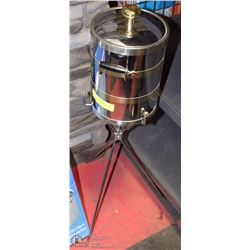 STAINLESS STEEL CHAMPAGNE BUCKET W/ STAND
