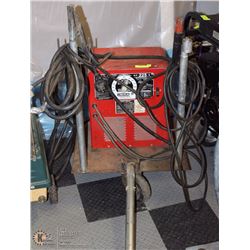 LINCOLN WELDER AC 225 WITH CART