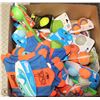 LARGE LOT OF DOG "CHUCK IT" TOYS