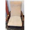 Image 1 : VINTAGE FABRIC ROCKING CHAIR