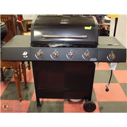 BACKYARD BBQ, 4 BURNER WITH SIDE BURNER WITH