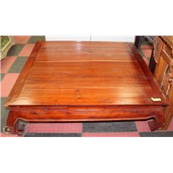WOOD COFFEE TABLE 48X48X14