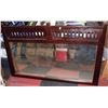 Image 1 : SOLID WOOD CARVED DRESSER MIRROR