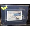 Image 1 : FRAMED, SIGNED PRINT BY GABE GELY - ARCTIC ARTIST