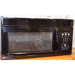 FRIGIDAIRE OVER THE RANGE MICROWAVE