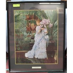 “BUNCH OF LILACS” BY JAMES JAQUES TISSOT PRINT
