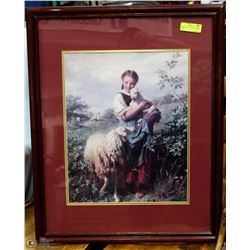 CLASSICAL STYLE RURAL SCENERY PRINT