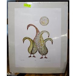 “BIRD DANCE” LIMITED ED. PRINT 121/275 ISAAC BIGNE