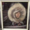 Image 2 : SET OF 2 VINTAGE ESKIMO COLOR PRINTS SIGNED BY