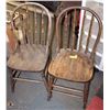 Image 1 : 2 ANTIQUE SIDE CHAIRS