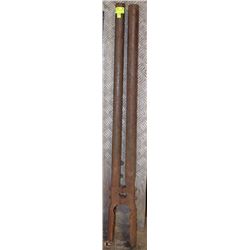 ANTIQUE POST HOLE DIGGER