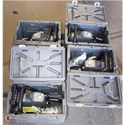 GROUP OF 4 RYOBI GAS CHAINSAWS AS IS