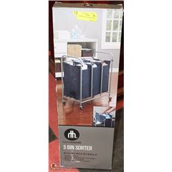 HOMETRENDS 3 BIN SORTER WITH