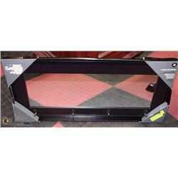 HOMETRENDS 4 HOOK PUB MIRROR ,ESPRESSO COLOR