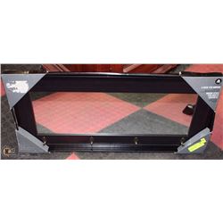 HOMETRENDS 4 HOOK PUB MIRROR ,ESPRESSO COLOR