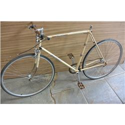 BEIGE COMPETITION ROAD BIKE