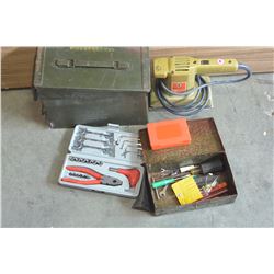 SMALL AMMO BOX AND TOOLS