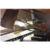 Image 1 : 2 BUNDLES OF TOOLS SLEDGE HAMMER SPLITTING MAUL ROLLER STAND AND SQUEEGIE
