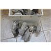 Image 1 : GREY TOTE OF CASTORS
