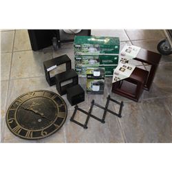 CLASSIC HOME WALL CUBES AND SOLAR GARDEN LIGHTS
