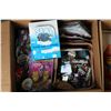 Image 2 : THREE BOXES OF KIDS TOYS AND PUZZLE KEY CHAINS