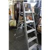 Image 1 : ALUMINUM A-FRAME 6 FOOT STEPLADDER