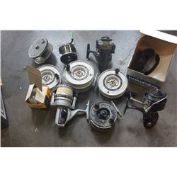 BOX OF DAIWA AND OTHER FISHING REELS