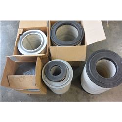 LOT OF HEAVY DUTY TRUCK FILTERS