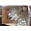 Image 2 : BOX OF CRYSTAL SERVING PIECES