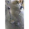 Image 1 : TWO MICROPHONE STANDS